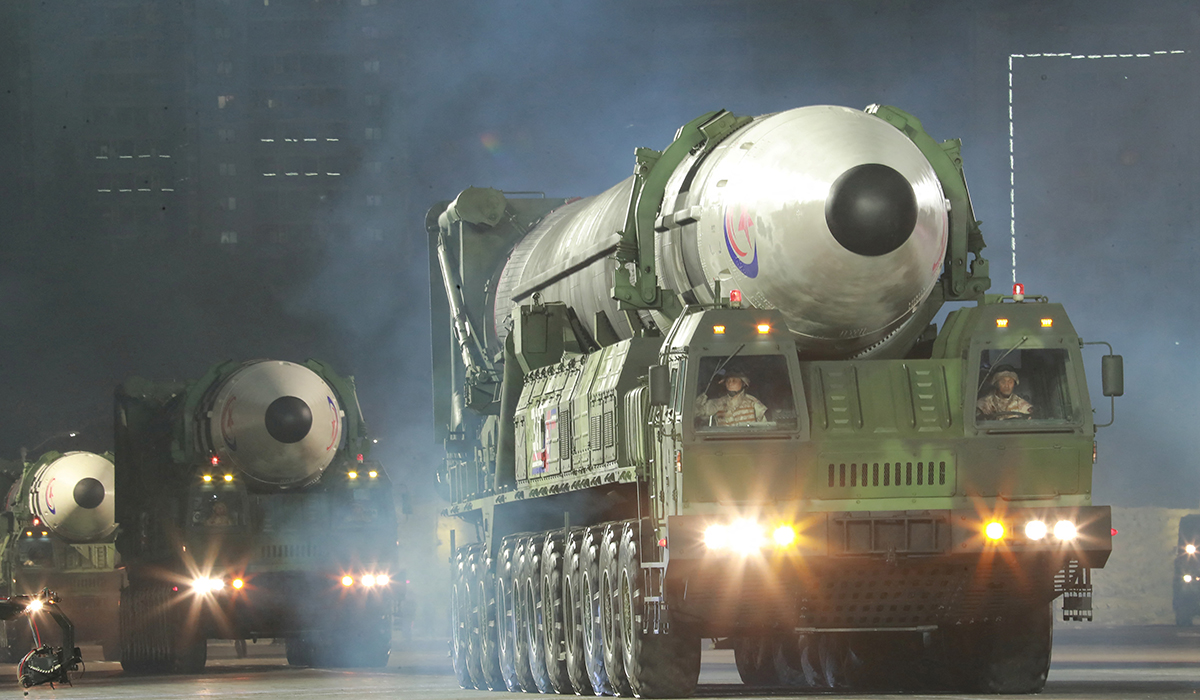 North Korea weapons threat casts shadow on Biden visit